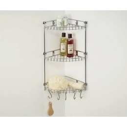 Полка металлическая тройная WasserKraft K-1233