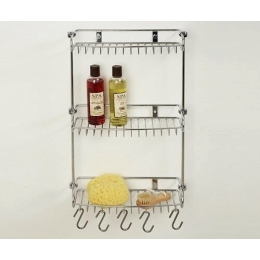 Полка металлическая тройная WasserKraft K-1433