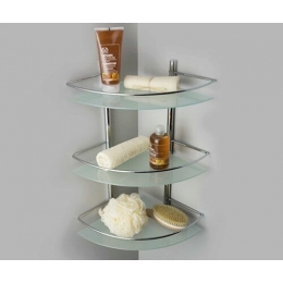 Полка стеклянная тройная WasserKraft K-3133