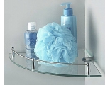 Полка стеклянная угловая WasserKraft