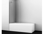 Стеклянная шторка на ванну WasserKraft Leine 35P01-80 Fixed