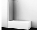 Стеклянная шторка на ванну WasserKraft Leine 35P01-80WHITE