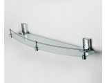 Полка стеклянная с бортиком WasserKraft Leine K-5044 (ранее К-5024)