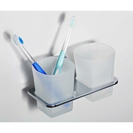 Подстаканник двойной WasserKraft Leine K-5028D