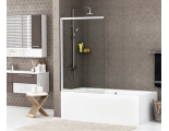 Стеклянная шторка на ванну WasserKraft Main 41S02-80