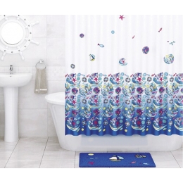 Шторка для ванной WasserKraft Salm SC-13101