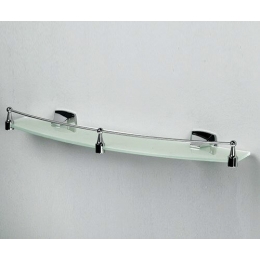 Полка стеклянная с бортиком WasserKraft Wern K-2544 (ранее К-2524)