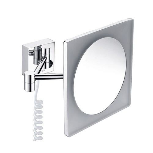 Зеркало с LED-подсветкой, 3-х кратным увеличением WasserKraft K-1008 купить в интернет магазине Санрай73