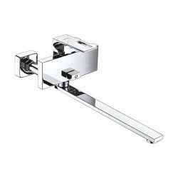 Смеситель для ванны WasseRKRAFT Alme 1502L, длинный излив, однорычажный