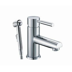 Смеситель для умывальника с гигиенической лейкой WasserKraft Main 4108