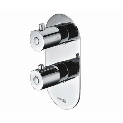 Термостатический смеситель для ванны и душа WasserKraft Berkel 4833 Thermo 