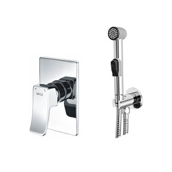 Встраиваемый комплект для биде со шлангом 120 см WasserKraft A010657