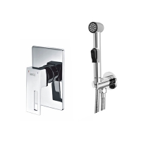 Встраиваемый комплект для биде со шлангом 100 см WasserKraft A01556