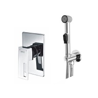 Встраиваемый комплект для биде со шлангом 120 см WasserKraft A01557