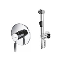 Встраиваемый комплект для биде со шлангом 120 см WasserKraft A04157