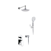 Встраиваемый комплект для душа с верхней душевой насадкой и лейкой WasserKraft A14029