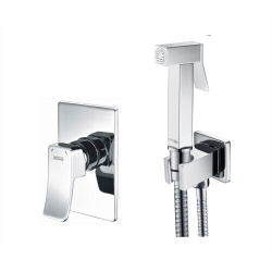 Встраиваемый комплект для биде со шлангом 120 см WasserKraft A106157