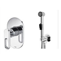 Встраиваемый комплект для биде со шлангом 120 см WasserKraft A111857