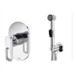 Встраиваемый комплект для биде со шлангом 120 см WasserKraft A111857