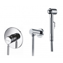 Встраиваемый комплект для биде со шлангом 100 см WasserKraft A14156