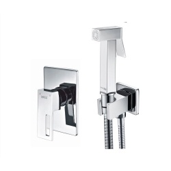 Встраиваемый комплект для биде со шлангом 120 см WasserKraft A15157