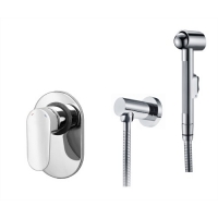 Встраиваемый комплект для биде со шлангом 100 см WasserKraft A15356