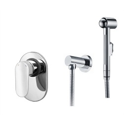 Встраиваемый комплект для биде со шлангом 120 см WasserKraft A15357