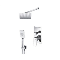 Встраиваемый комплект для душа с верхней душевой насадкой и лейкой WasserKraft A16190
