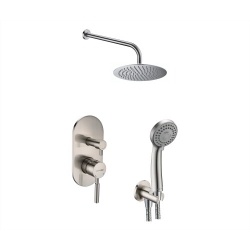 Встраиваемый комплект для душа с верхней душевой насадкой и лейкой WasserKraft A16421