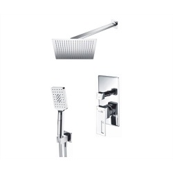 Встраиваемый комплект для душа с верхней душевой насадкой и лейкой WasserKraft A16590
