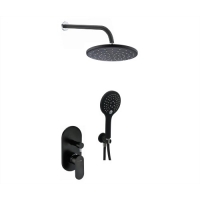 Встраиваемый комплект для душа с верхней душевой насадкой и лейкой WasserKraft A16777