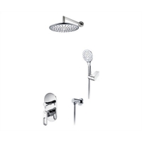 Встраиваемый комплект для душа с верхней душевой насадкой и лейкой WasserKraft A16830