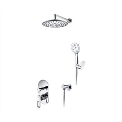 Встраиваемый комплект для душа с верхней душевой насадкой и лейкой WasserKraft A16830